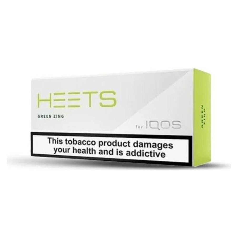 HEETS Malaysia — Greenzing ของแท้ 100% ราคา ฿1,600 — ไส้บุหรี่ HEETS