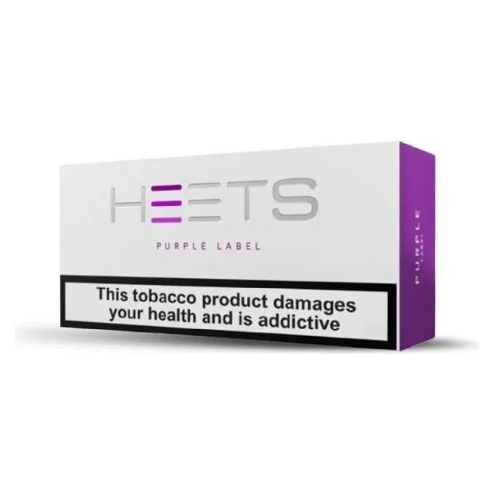 HEETS Malaysia — Purple ของแท้ 100% ราคา ฿1,600 — ไส้บุหรี่ HEETS