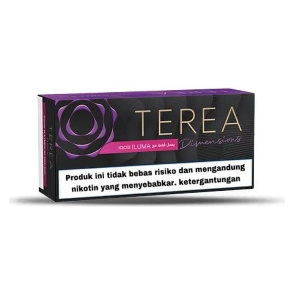 TEREA Indonesia — Black Purple ของแท้ 100% ราคา ฿1,850 — ไส้บุหรี่ TEREA