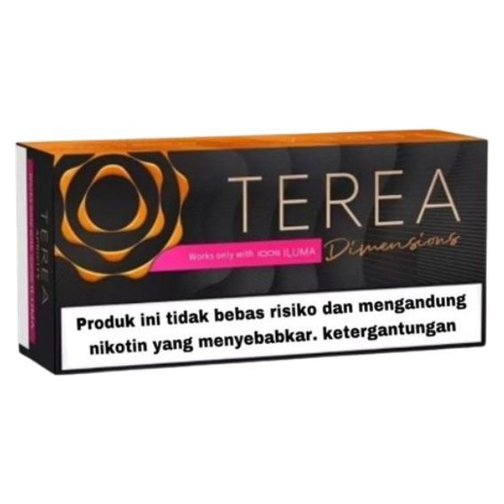 TEREA Indonesia — Dimensions Apricity ของแท้ 100% ราคา ฿1,850 — ไส้บุหรี่ TEREA